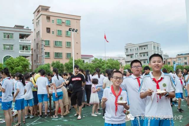 "感恩·友谊·惜别·起航"河田小学举行2018届毕业典礼