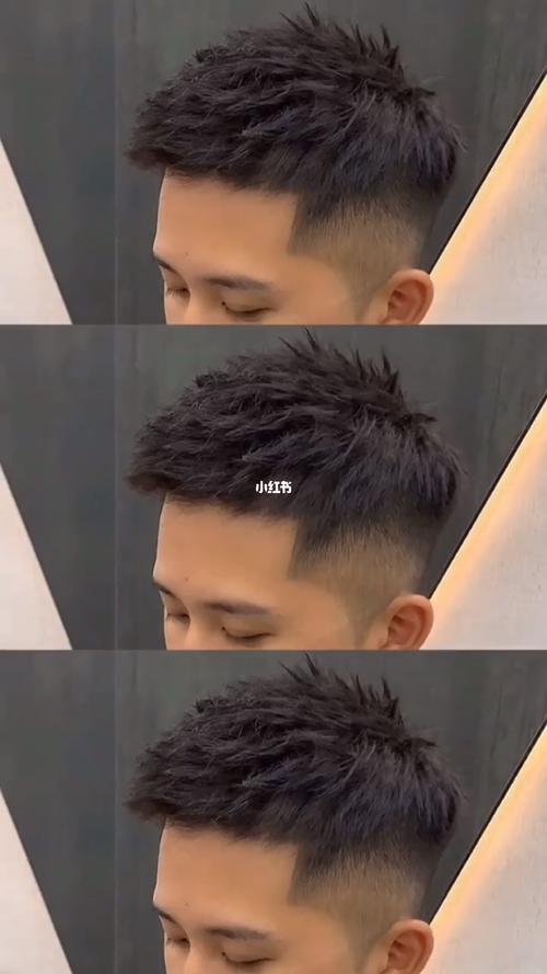 不用打理的烫发男士发型男士短发_男士发型_发型_短发