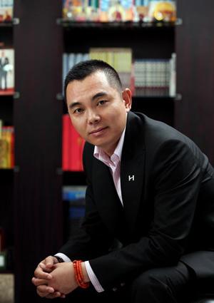 恒信钻石机构创始人,董事长李厚霖资料图
