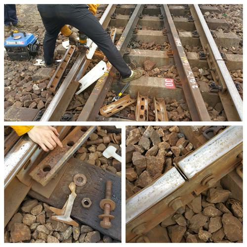 春检进行篇之钢轨绝缘检查 确保运输安全         钢轨绝缘是轨道电路