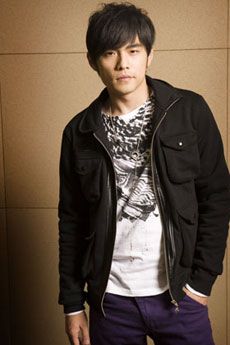 杰伦帅气写真照