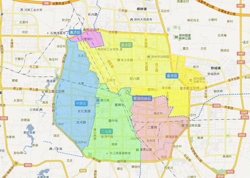 郑州市区图