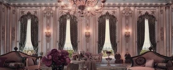 法国古典奢华宫廷风格住宅壁纸