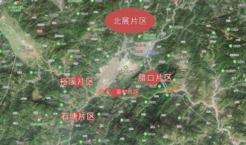 东扩:向东扩展至青田县腊口片区,远期联动祯埠,海口,舒桥,海溪等城镇