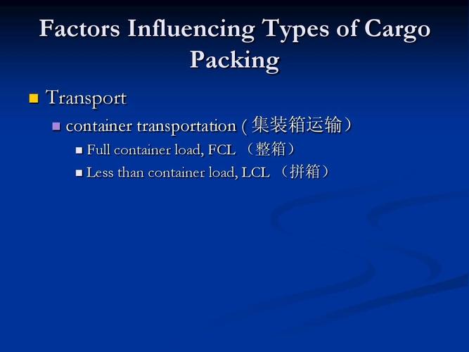 cargo packing, stowage & markingppt