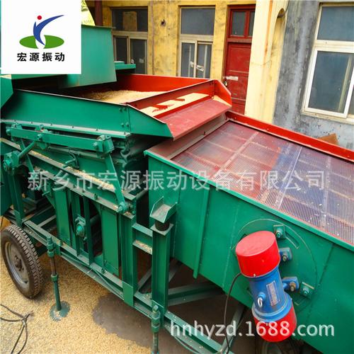 大粮食清选筛使用说明书使用:  一,设备操作: 1,应先将六条支撑