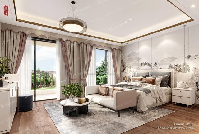 宝家第四代a7乡村别墅上线,9个房间,60平主卧,占地只