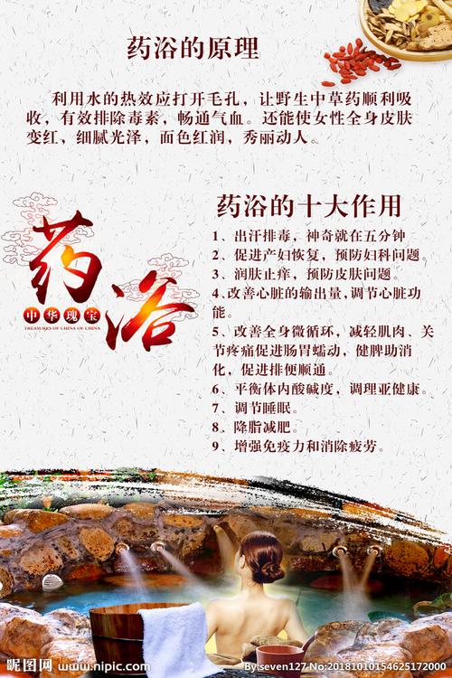 保健美容养生药浴图片
