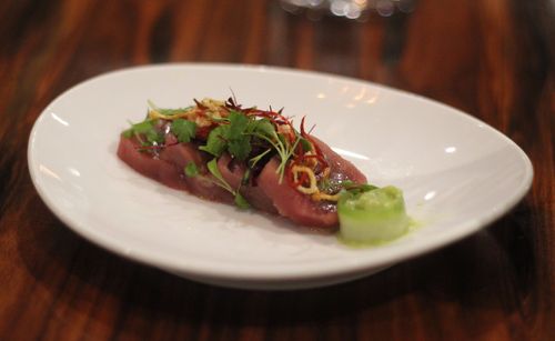 tuna sashimi