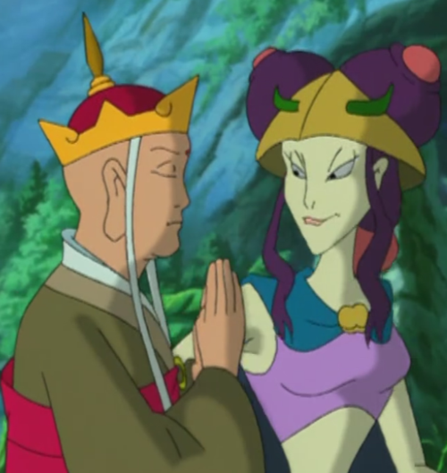 可惜如此典型的"实力派"妖精,在动画版《西游记》里压根儿没反映出来!