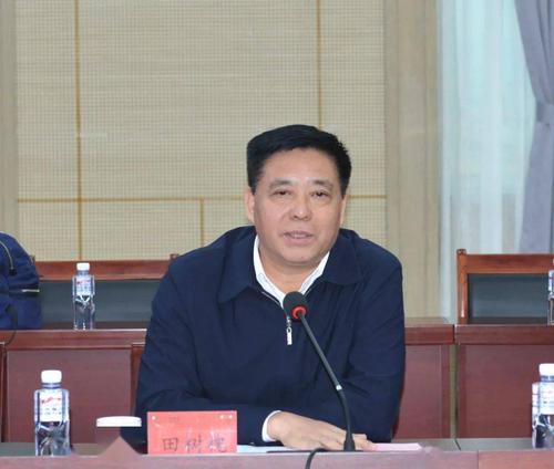 本溪市长田树槐一行莅临山水集团考察交流