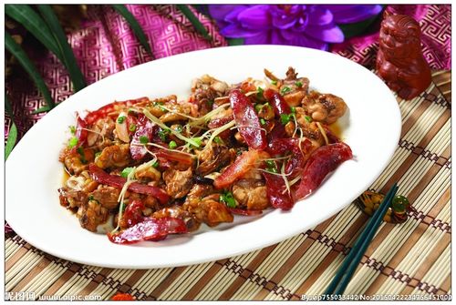 腊味蒸滑鸡图片