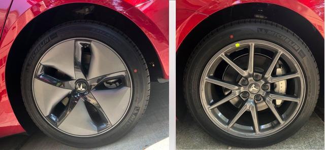 它们并不受到用户们的欢迎,因此特斯拉也很快停止了这种空气轮毂的