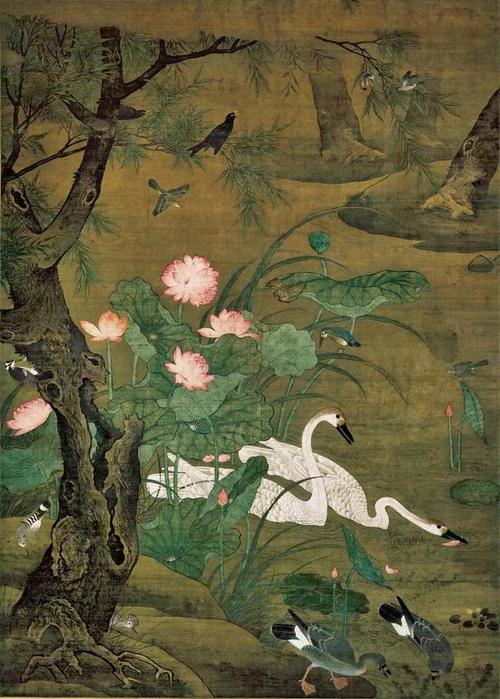 前两天跟大家介绍过现代花鸟画的代表人物何水法老师,今天想要跟大家