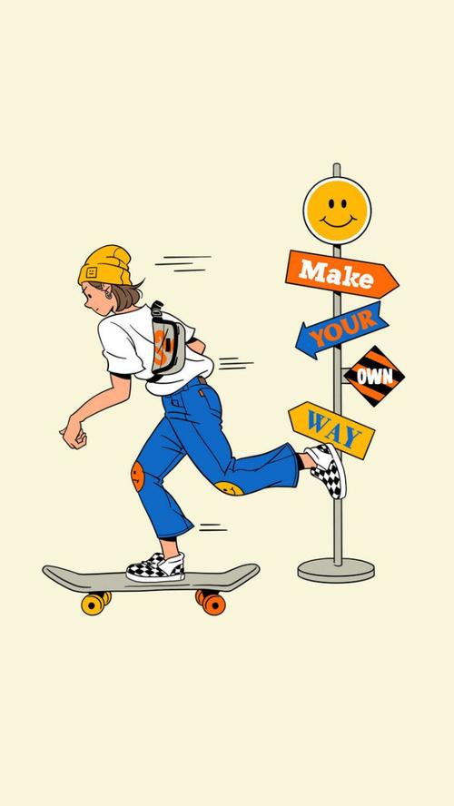 手机壁纸:简洁的酷.