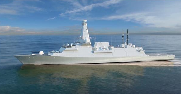 非主流英国26型护卫舰,干杂活本事一流,因而体积巨大