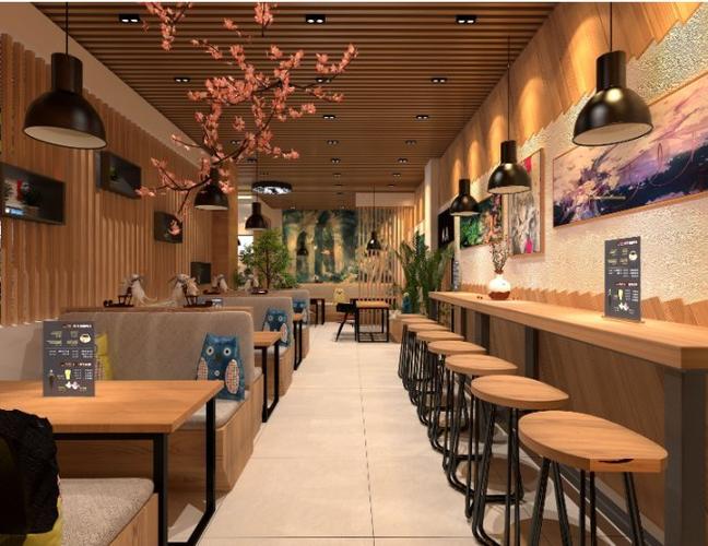 奶茶店装修方案