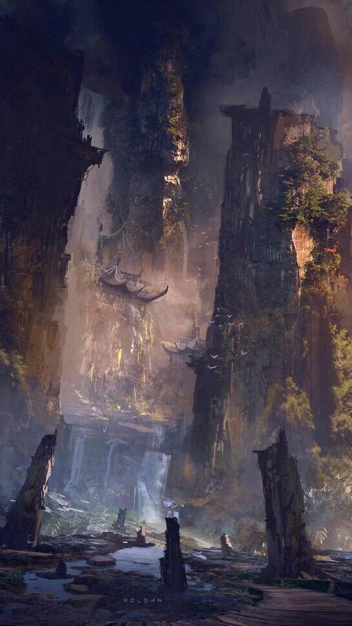 玄幻建筑 古风美景系列壁纸合集!所谓人间仙境大概就