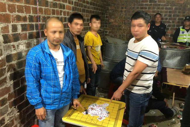上林警方捣毁一赌博窝点,21名涉赌人员被抓!