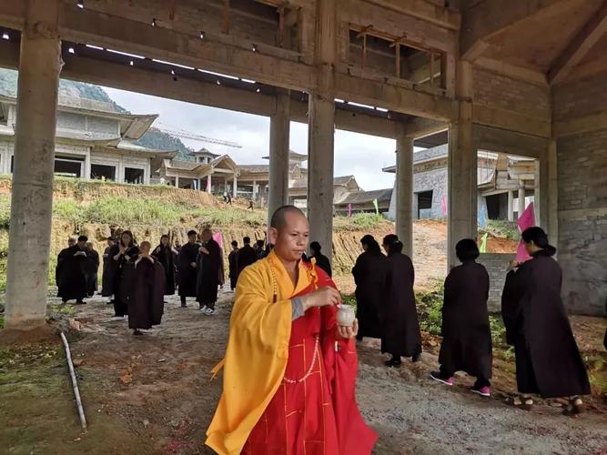 【航拍怀集】冷坑六祖禅院大型上瓦增福活动