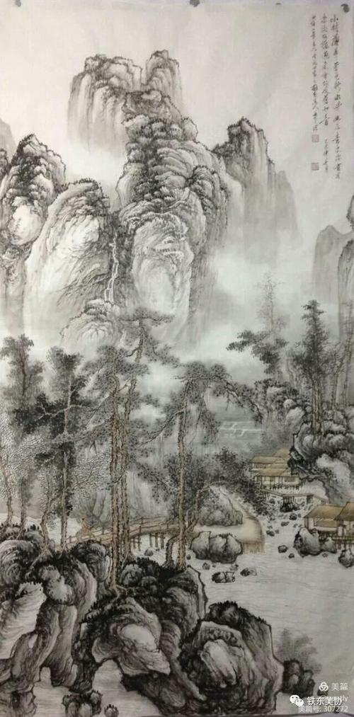 画家蒋祖山山水画集锦