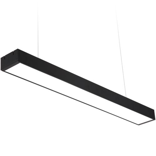 办公灯长条形办公室吊灯现代简约展厅日光条形拼接组合造型灯 led