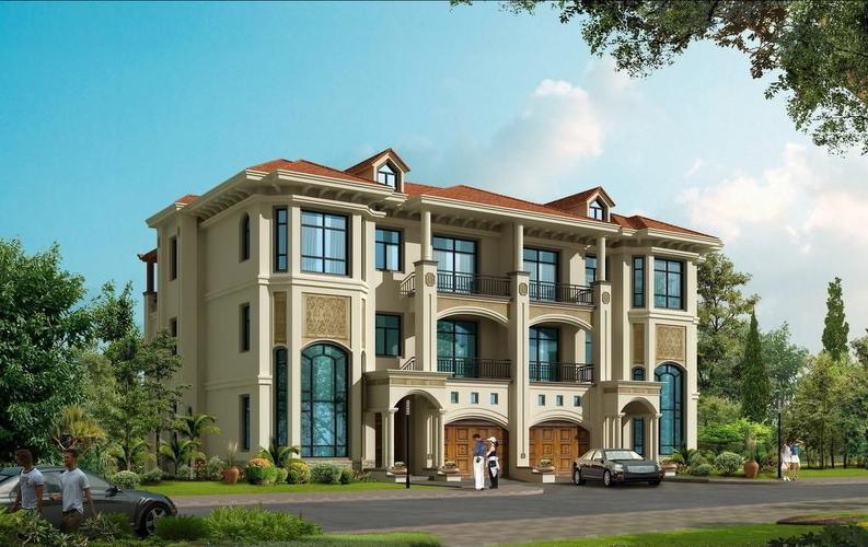 联排别墅设计案例装修效果图