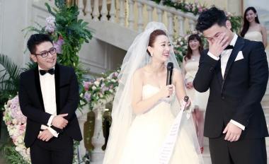郝洛钒老公贺毅婚纱照