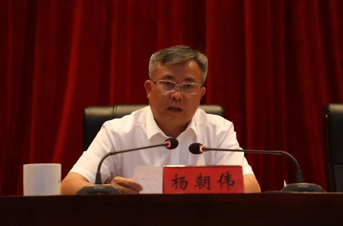 杨朝伟出席会议并讲话