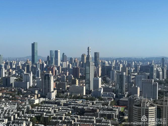 高楼林立的南京都市