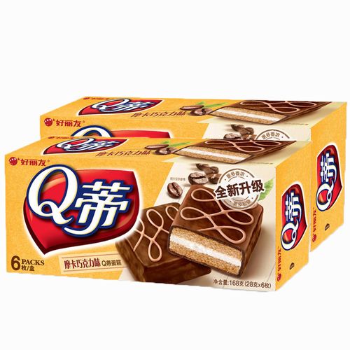 好丽友派多口味巧克力糕点蛋糕2盒装营养早餐糕点心视频