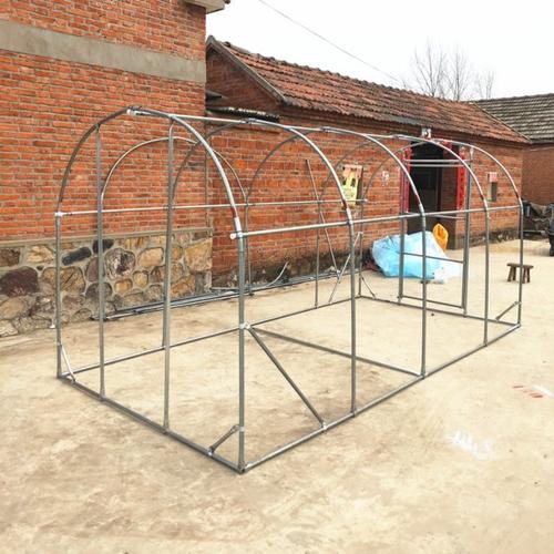 铁丝养顶养鸡鸭户屋养殖大棚场棚骨架钢管户外鸡舍简易家鸡笼方便