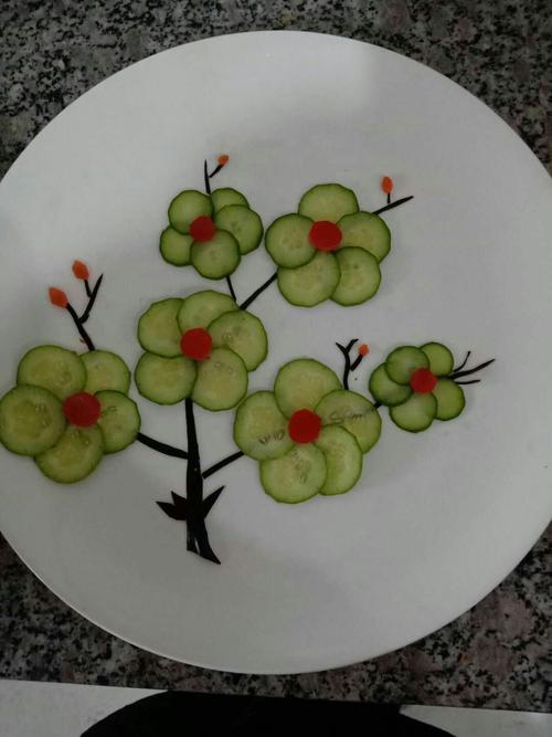 小妹的蔬菜,水果拼盘