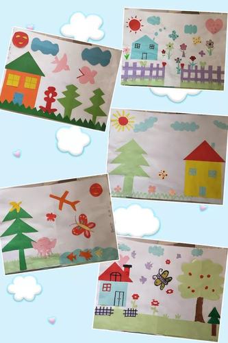 轴对称图形"创意拼画"集