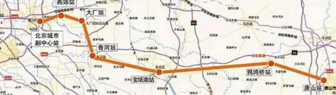 京唐城际铁路大厂站开启幸福生活