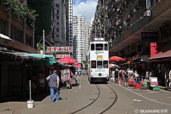 香港北角集市_全景网