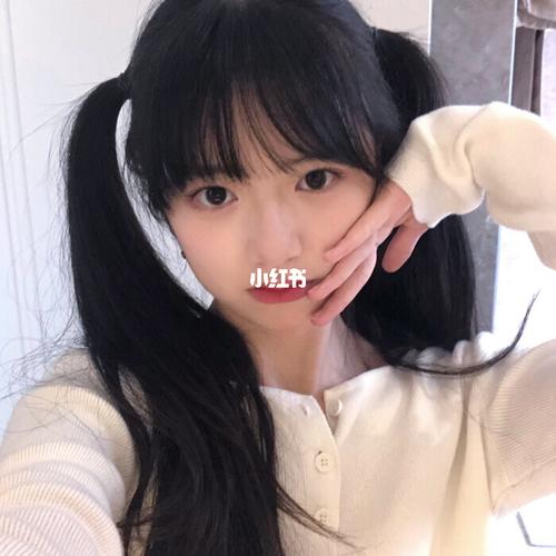 女生头像|ins可爱双马尾女生头像_女生头像_双马尾_instagram_头像