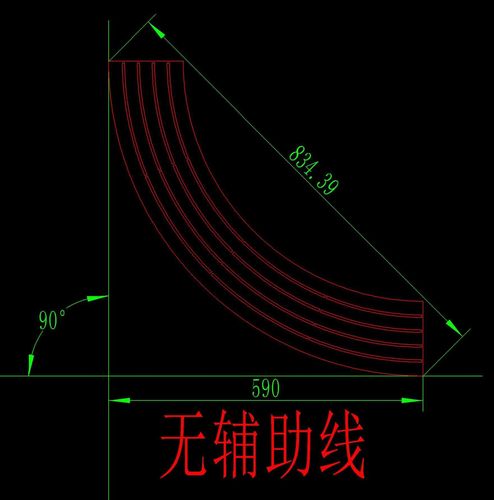 水电工大弧弯画线器模板钻模辅助工具电线管水电放样大弧弯28