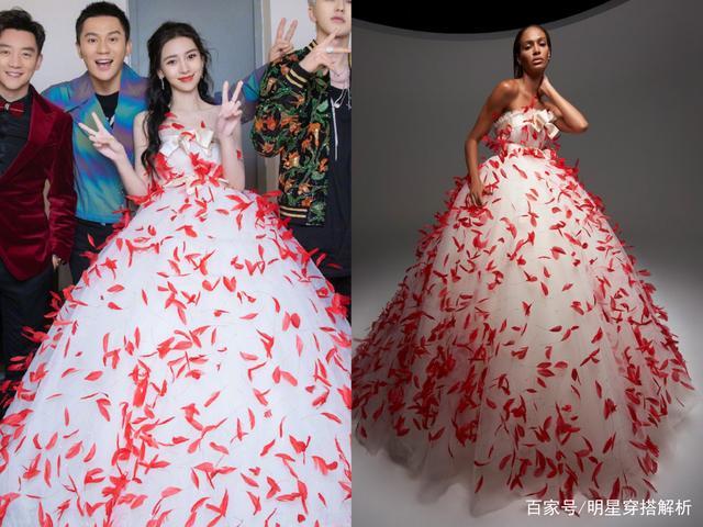 浙江卫视跨年晚会,angelababy:giambattista valli 2020秋冬高定系列