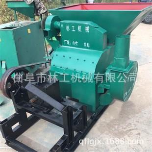 大型秸秆粉碎机图片花生秧除薄膜粉碎机沧州高产量粉碎机
