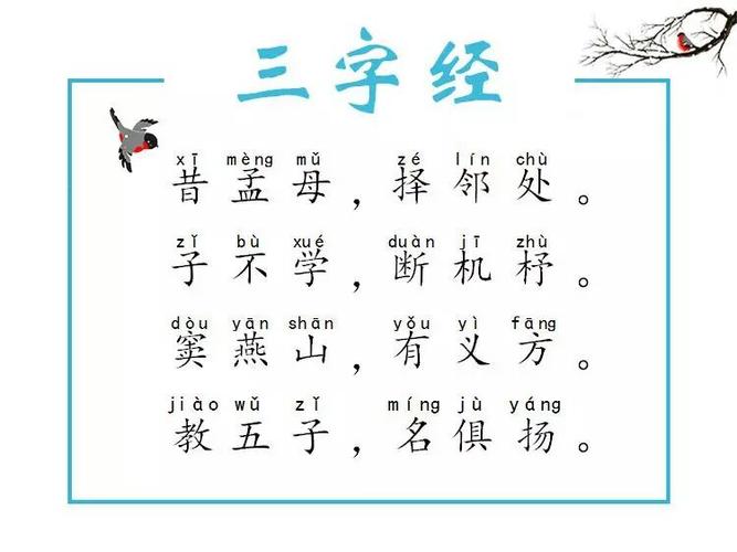 国学小课堂――《三字经》第二课