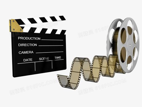 关键词:              电影元素 胶卷 拍板