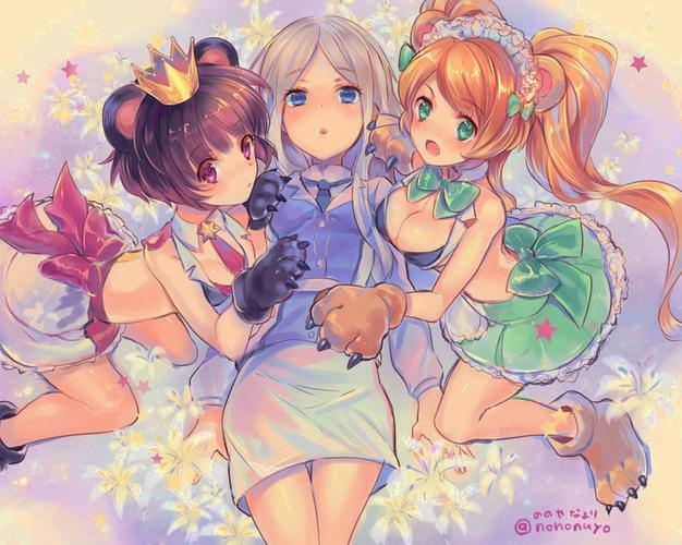 [萌萌哒]卡通美女图片之动漫美女百合本子全彩福利合辑下载
