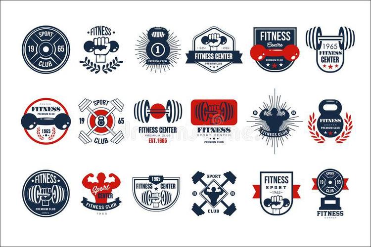 健身房圆形logo图片 (第1页)