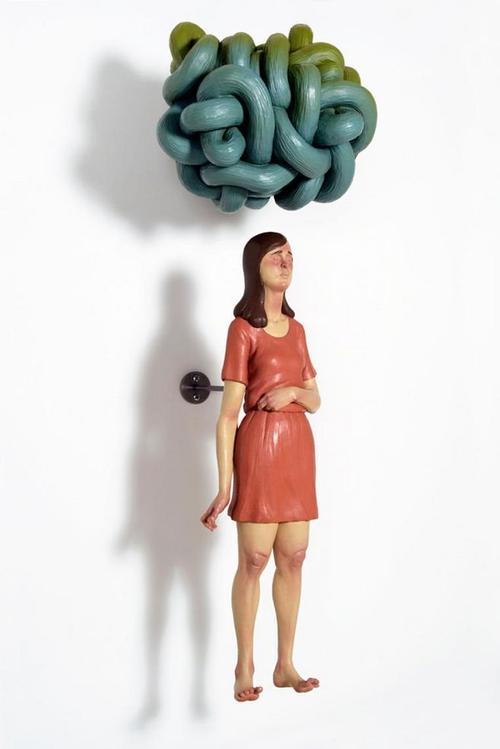 荒诞与离奇的微型3d树脂雕塑 | 美国艺术家 troy