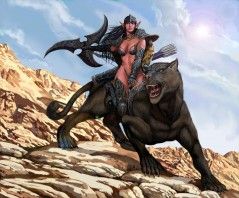 女猎手