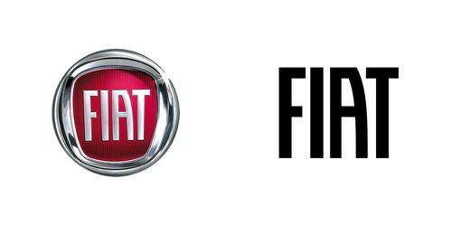 菲亚特(fiat)前脸格栅上的fiat标志有全新的变化