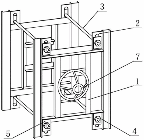 一种可调式钢绞线放线架的制作方法