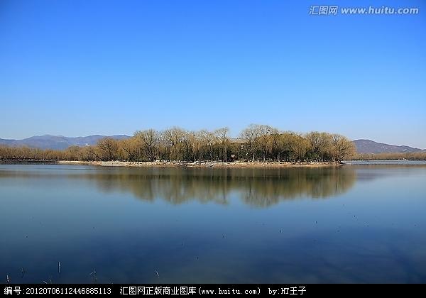 颐和园昆明湖 藻鉴堂岛