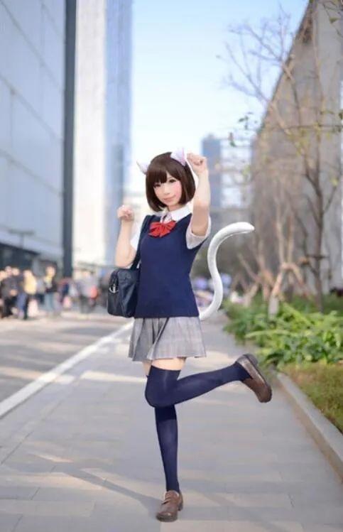 猫娘cosplay特辑物语系列刀剑神域nekopara性感又可爱身材超好